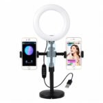 SaleVlogging Video Light Kit Dual Phone Holders